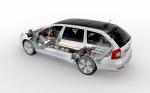 Skoda Octavia Green E-Line Concept 2010 года